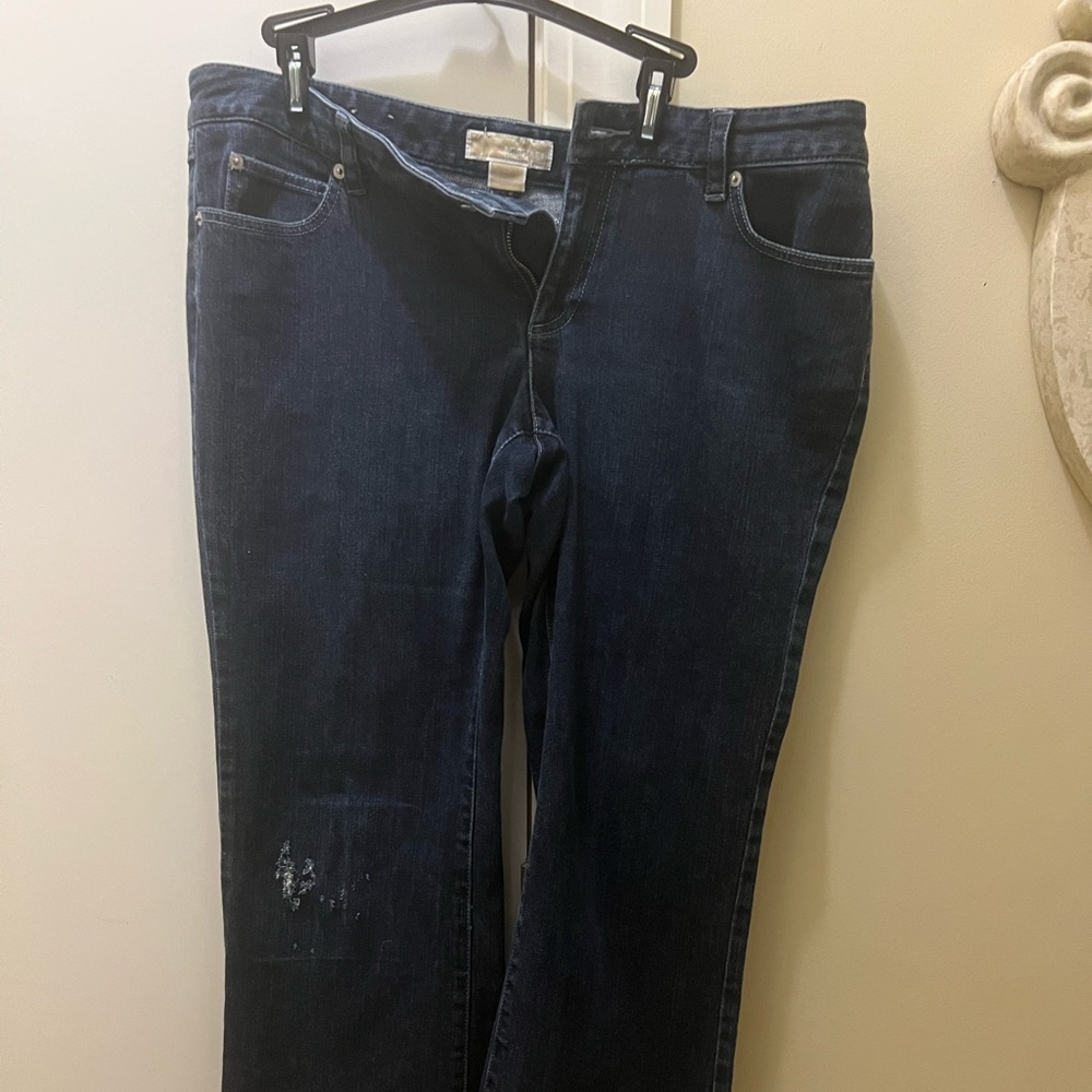 Michael Kors Embellished Jeans 14 P